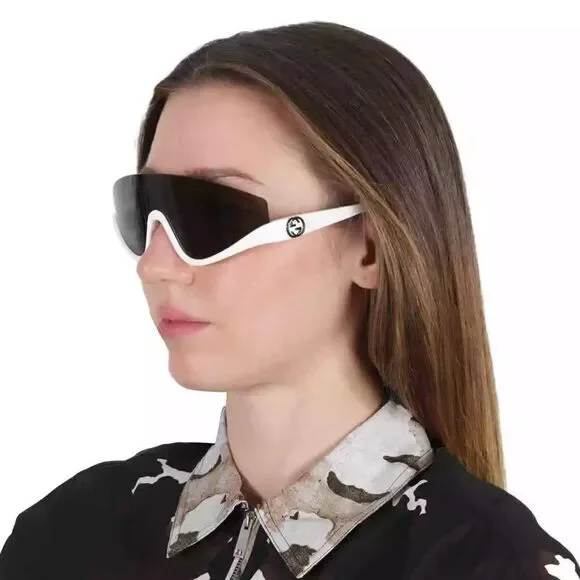 Gucci | Accessories | Brandnew Gucci Gg65s 007 White Grey  display picture 3